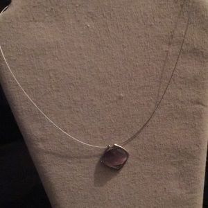 Lia Sophia "Mauve-lous" necklace